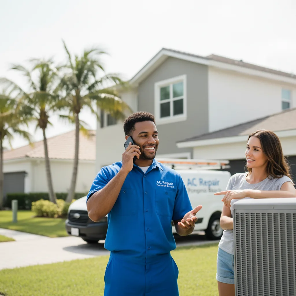 AC Repair Pompano Beach customer support in Dorchester Center